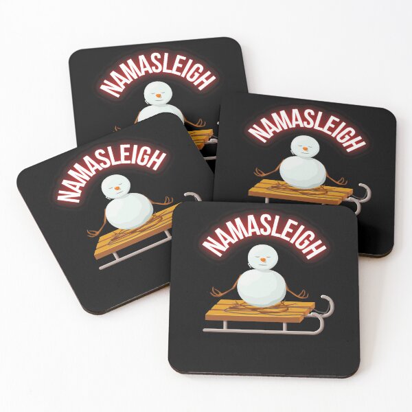 Item preview, Yoga snowman, namasleigh designed and sold by Coots89.