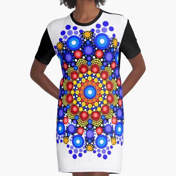 Item preview, Blue and Orange Circles Pattern designed and sold by artistoutfitter.