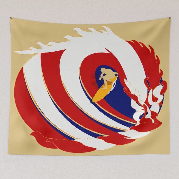 Item preview, Team Red, White and Blue Patriotic Surfer  designed and sold by GulfGal.