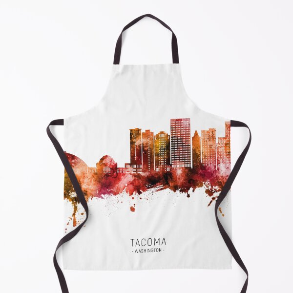 Item preview, Tacoma Washington Skyline designed and sold by ArtPrints.