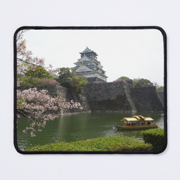 Item preview, Golden boat on Osaka Castle moat in Japan designed and sold by cuisinecat2.