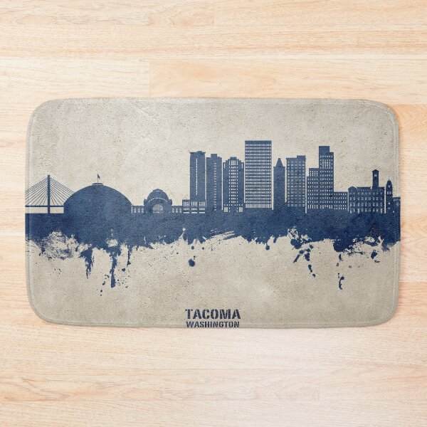 Item preview, Tacoma Washington Skyline designed and sold by ArtPrints.