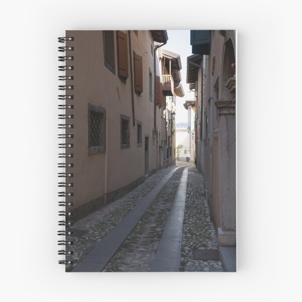 Item preview, North Italy Life in the center of the lombard medieval city. Walking through narrow streets and walls. Sunny summer day. (vertical) designed and sold by Maurizio Fabbroni.