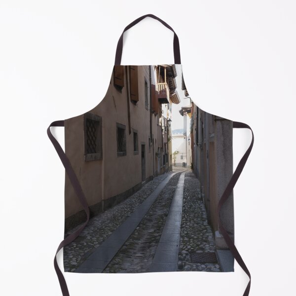 Item preview, North Italy Life in the center of the lombard medieval city. Walking through narrow streets and walls. Sunny summer day. (vertical) designed and sold by Maurizio Fabbroni.