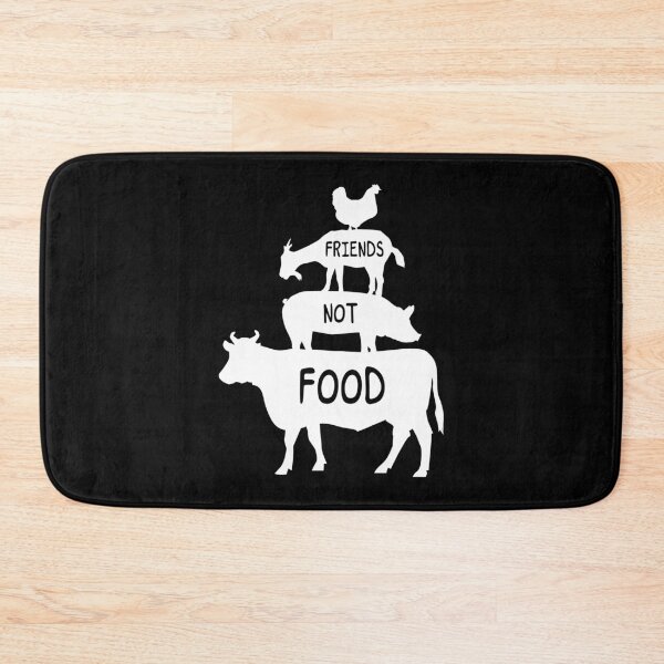 Item preview, Vegan - friend not food designed and sold by AEGMEDIA.