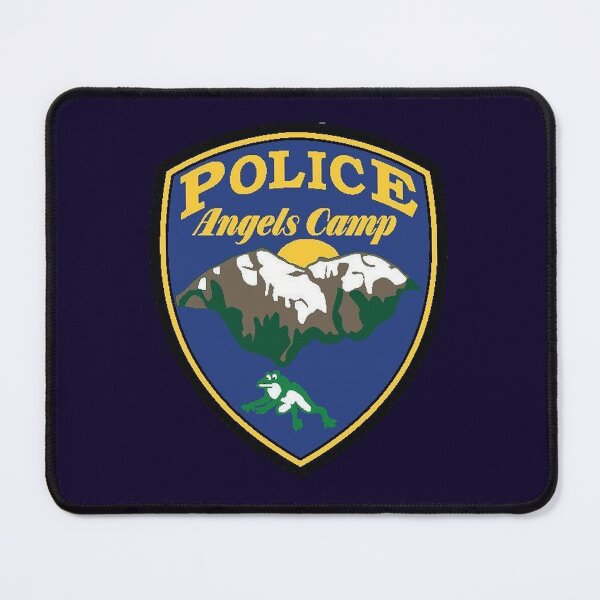 Item preview, Angels Camp California Police Department designed and sold by Lawrence Baird.