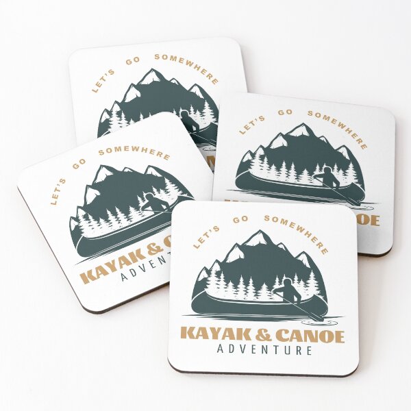 Item preview, Let's Go Somewhere - Kayak Canoe Adventure designed and sold by Dbanksdesign.