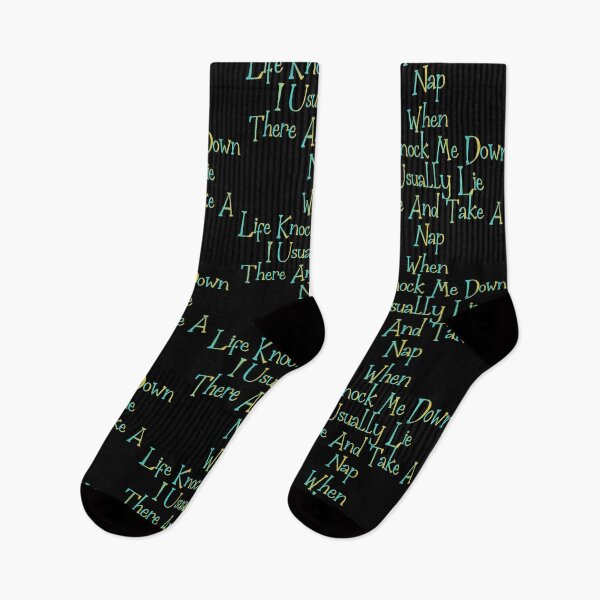 Item preview, When Life Knock Me Down I Usually Lie There And Take A Nap - Sarcastic Funny Hilarious Present For Mom, Dad , Girlfriend Or Boyfriend designed and sold by Aymanclothings.
