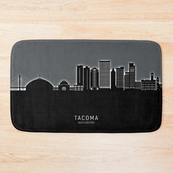 Item preview, Tacoma Washington Skyline designed and sold by ArtPrints.
