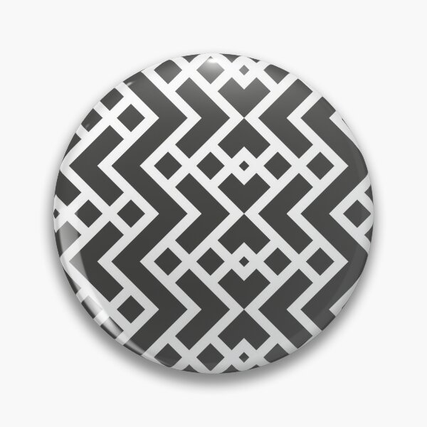 Artikelvorschau, Dark Gray and White Tessellation Line Pattern 25 Pairs 2022 Popular Color Sherwin Williams Iron Ore SW 7069 entworfen und verkauft von ColorOfTheYears.
