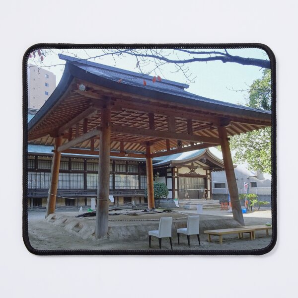 Item preview, Sumo practice ring at a stable in Fukuoka Japan designed and sold by cuisinecat2.