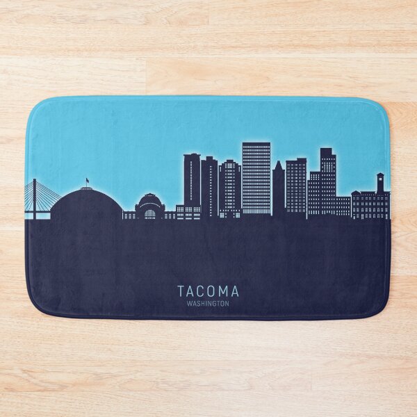 Item preview, Tacoma Washington Skyline designed and sold by ArtPrints.