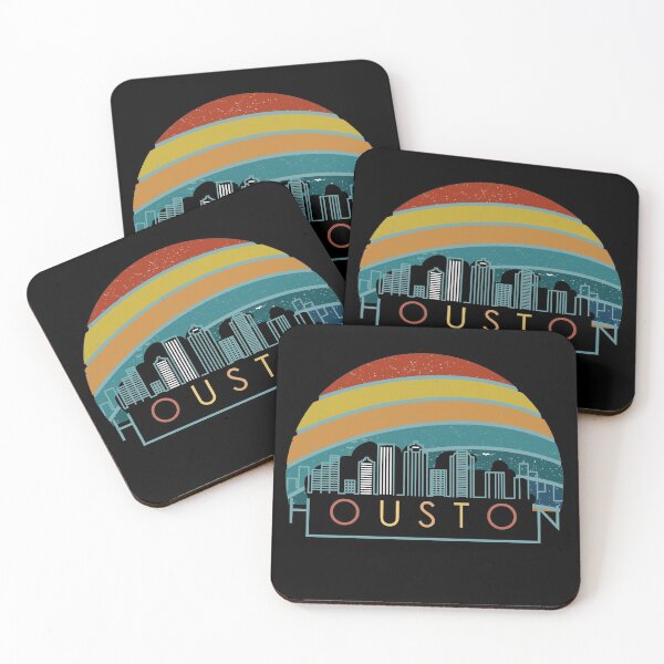 Item preview, Houston city skyline vintage  designed and sold by Original1977.
