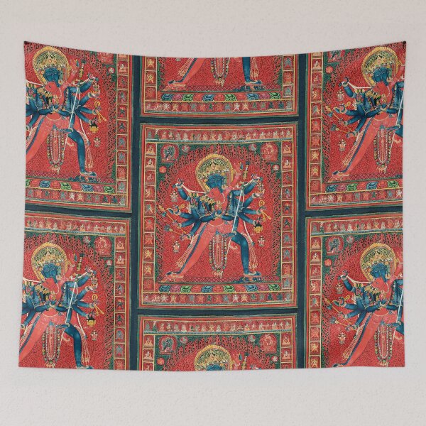 Item preview, Chakrasamvara and consort Vajravarahi (ca. 1450–1500) during Sakya Order Period designed and sold by SunnyAlloy.