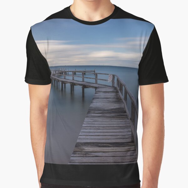Shelley Beach Pier, Portsea Graphic T-Shirt
