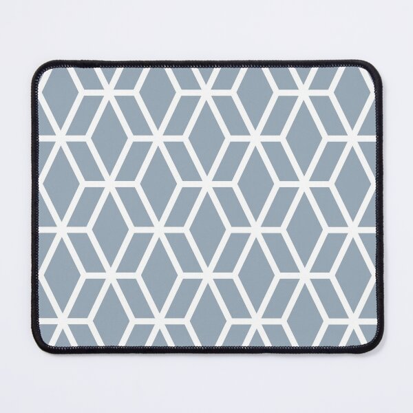 Item preview, Blue and White Tessellation Line Pattern 16 Pairs 2022 Popular Color Sherwin Williams Aleutian SW 6241 designed and sold by ColorOfTheYears.