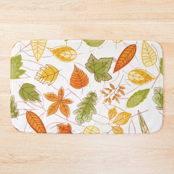 Item preview, Autumn Fall Leaves Patterned  designed and sold by Designs By YL.
