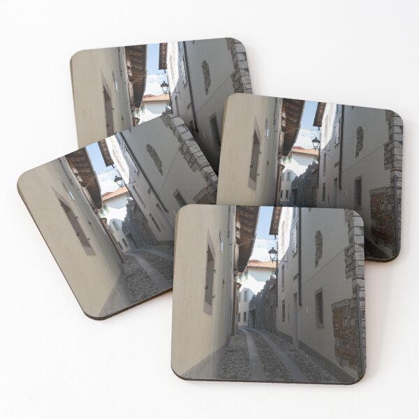 Item preview, North Italy Life in the center of the lombard medieval city. Walking through narrow streets and walls. Sunny summer day. (vertical) designed and sold by Maurizio Fabbroni.