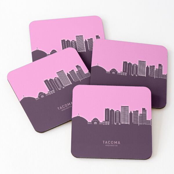 Item preview, Tacoma Washington Skyline designed and sold by ArtPrints.
