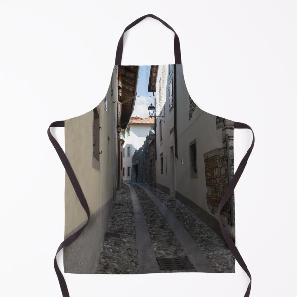 Item preview, North Italy Life in the center of the lombard medieval city. Walking through narrow streets and walls. Sunny summer day. (vertical) designed and sold by Maurizio Fabbroni.