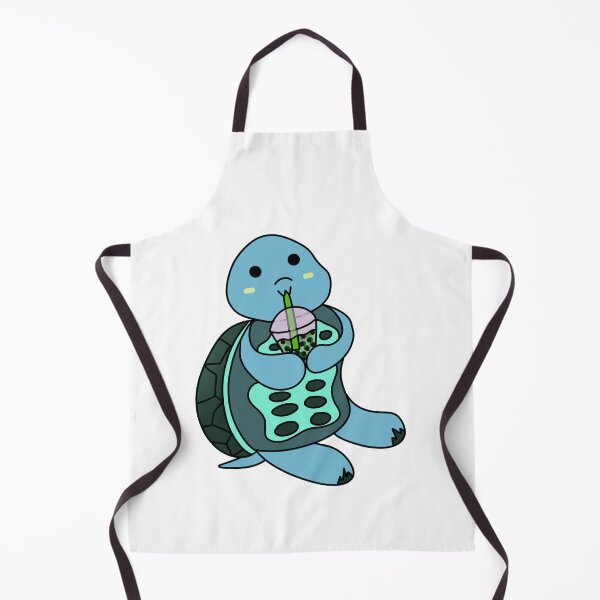 Aperçu de l'œuvre Tortue sirotant Boba, Tortue Boire Boba, Tortue Boire Boba créée et vendue par Yaseee.