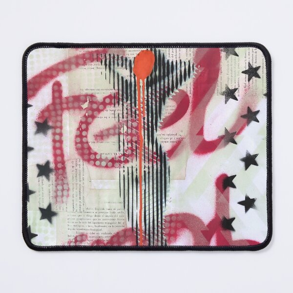 Item preview, Feel Good Dancing girl | Mix media graffiti art | Pop art | Street-art aesthetics designed and sold by CiceroSpin.