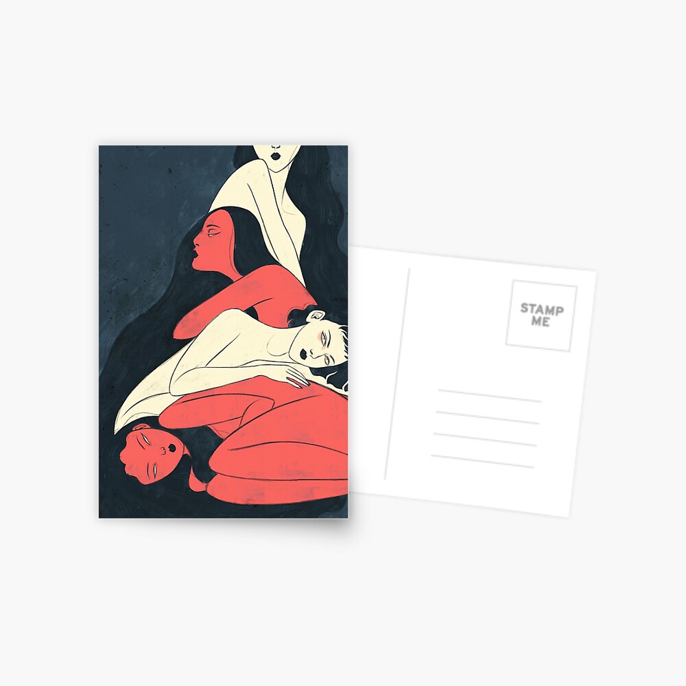 A We Postcard