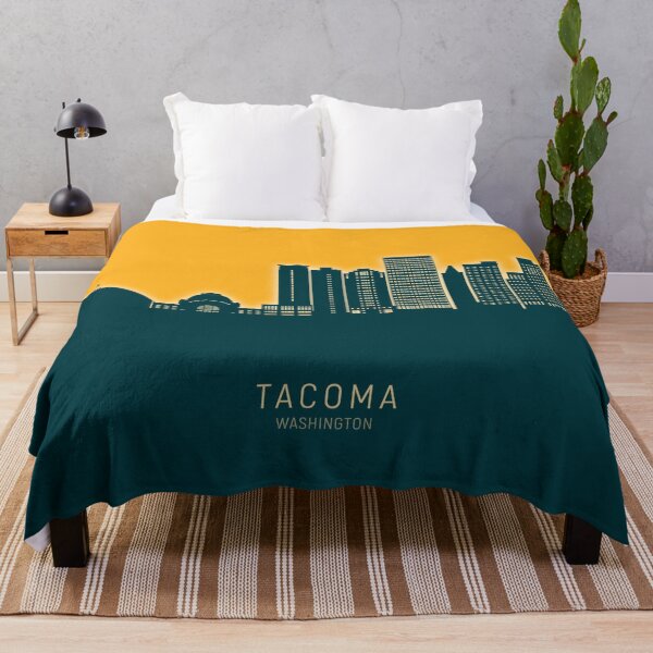 Artikelvorschau, Tacoma Washington Skyline entworfen und verkauft von ArtPrints.