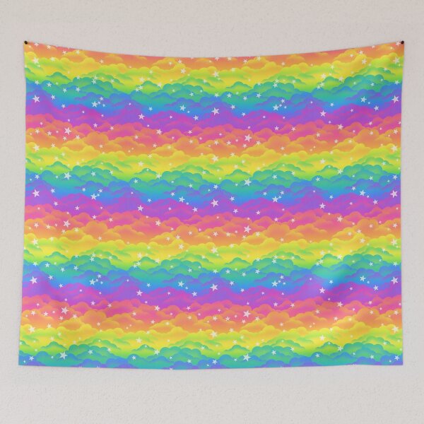 Item preview, Rainbow Clouds  designed and sold by bunnidesigns.