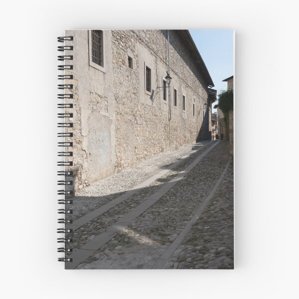 Item preview, North Italy Life in the center of the lombard medieval city. Walking through narrow streets and walls. Sunny summer day. (vertical) designed and sold by Maurizio Fabbroni.