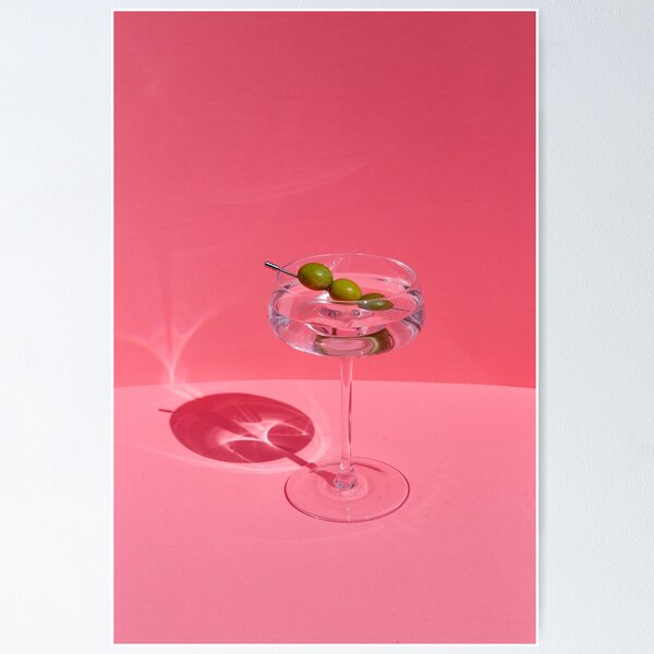 Item preview, Hot Pink Vodka Martini designed and sold by newburyboutique.