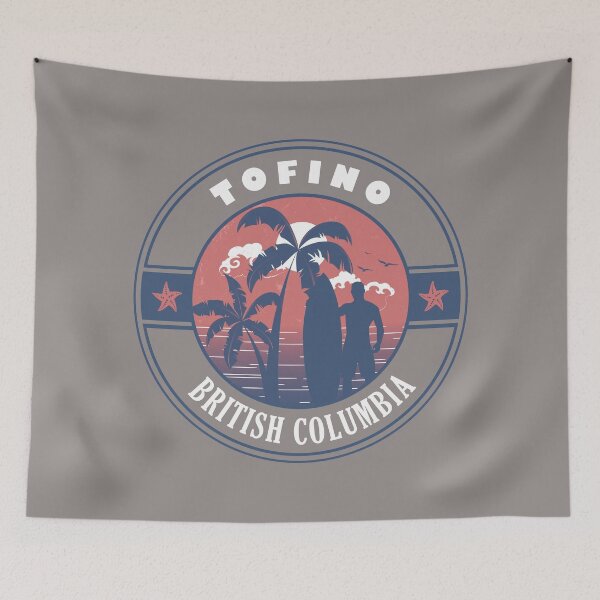 Item preview, Tofino British Columbia Canada Summer Surf Design designed and sold by CynthiaGraphics.