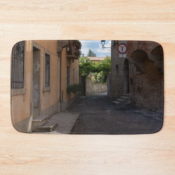 Item preview, North Italy Life in the center of the lombard medieval city. Walking through narrow streets and walls. Sunny summer day. (vertical) designed and sold by Maurizio Fabbroni.