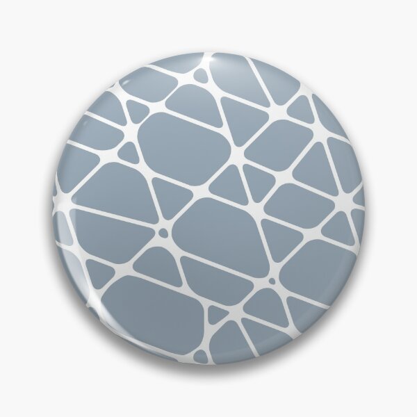 Item preview, Blue and White Abstract Mosaic Pattern 2 Pairs 2022 Popular Color Sherwin Williams Aleutian SW 6241 designed and sold by ColorOfTheYears.