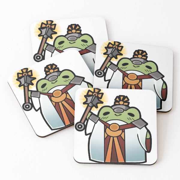 Item preview, Cleric Frog (Textless Version) designed and sold by Monstralgam.