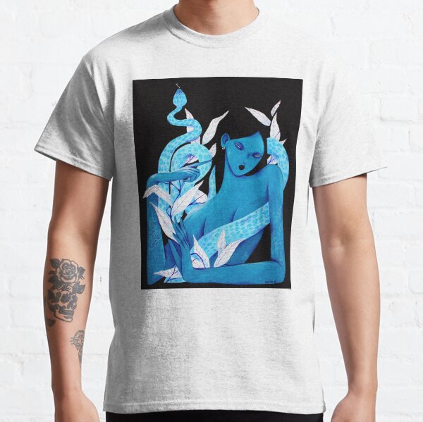 Acrylic Blue Classic T-Shirt