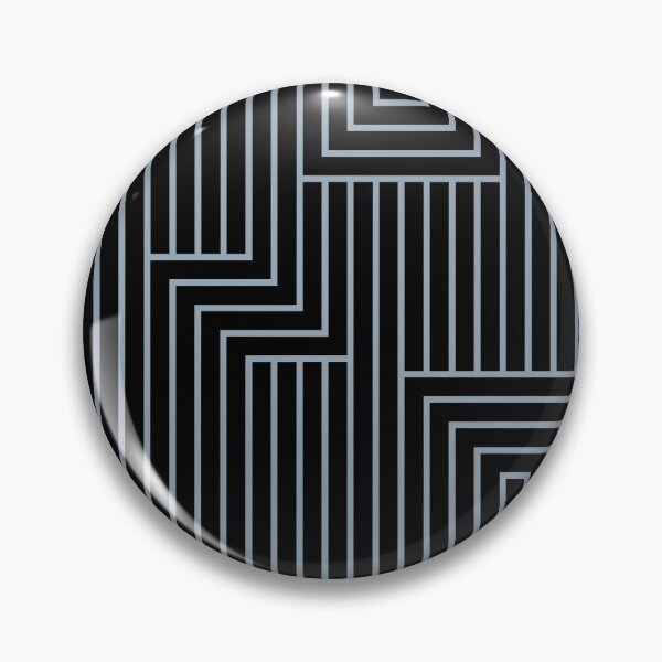 Item preview, Black and Blue Art Deco Line Pattern 2 Pairs 2022 Popular Color Sherwin Williams Aleutian SW 6241 designed and sold by ColorOfTheYears.