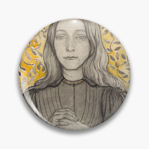 Item preview, Portrait of Harpje, Aged 15 (1895) painting by Richard Roland Holst designed and sold by SunnyAlloy.
