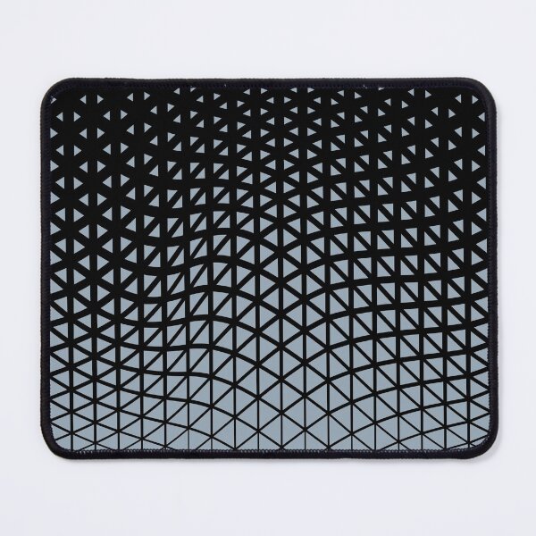 Item preview, Black and Blue Geometric Triangle Wave Pattern Pairs 2022 Popular Color Sherwin Williams Aleutian SW 6241 designed and sold by ColorOfTheYears.