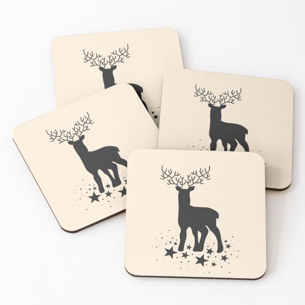Item preview, Christmas Deer Pattern designed and sold by retroyule.