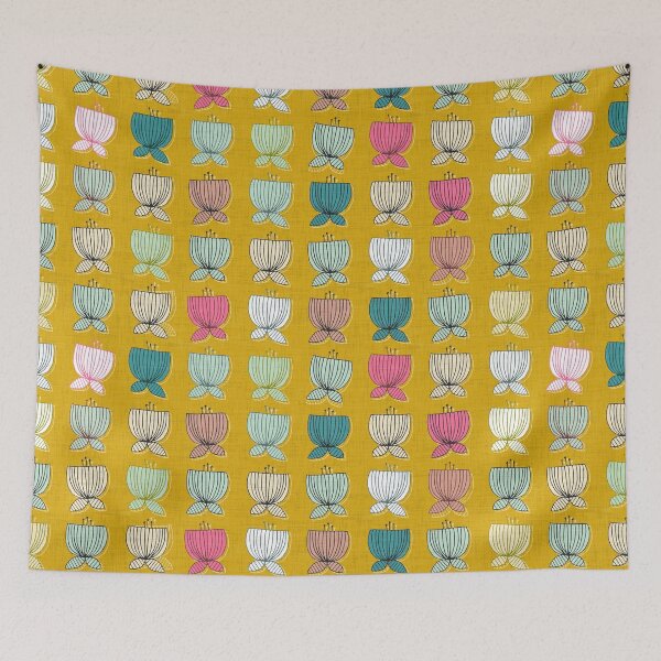 Item preview, flower cups yellow designed and sold by scrummy.