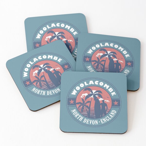 Item preview, Woolacombe North Devon England Summer Surf Design designed and sold by CynthiaGraphics.