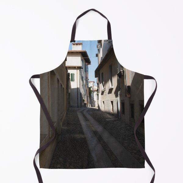 Item preview, North Italy Life in the center of the lombard medieval city. Walking through narrow streets and walls. Sunny summer day. (vertical) designed and sold by Maurizio Fabbroni.