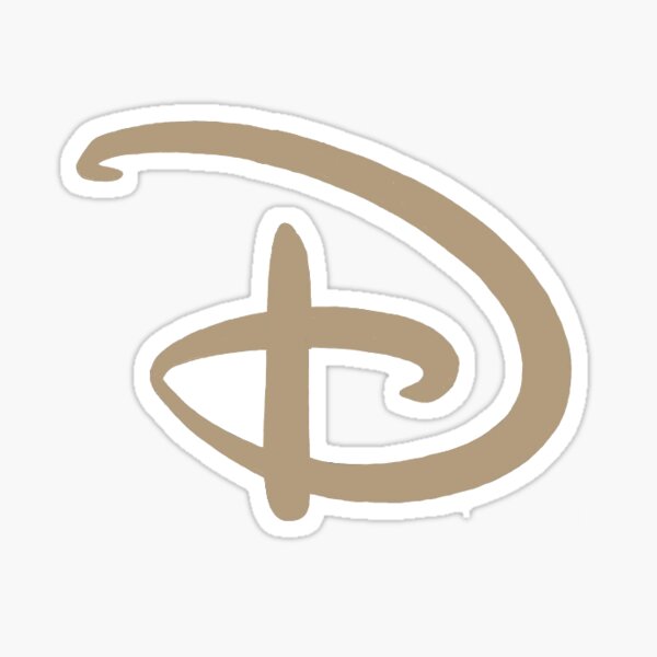 Vista previa del artículo con la obra «Logotipo de Disney (Taupe)», diseñado y vendido por malloryrae.