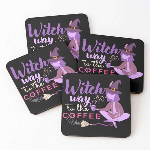 Item preview, Witch Way To The Coffee designed and sold by Anupol.