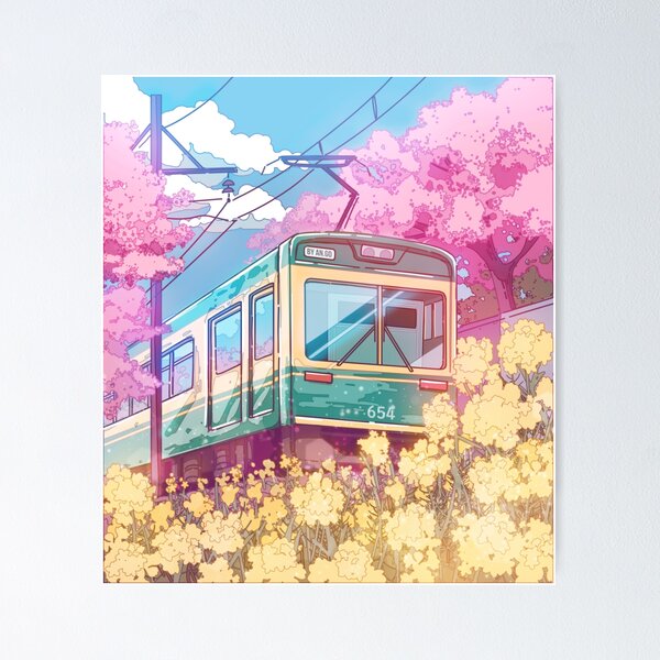 Item preview, The Japanese spring travel and the cherry blossom  designed and sold by AnGoArt.