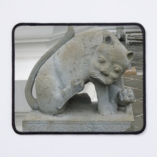 Item preview, Thailand temple Stone Cat designed and sold by cuisinecat2.