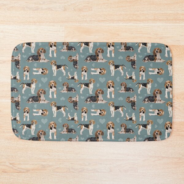 Item preview, The Beagle (teal)  designed and sold by Elspeth Rose Design.