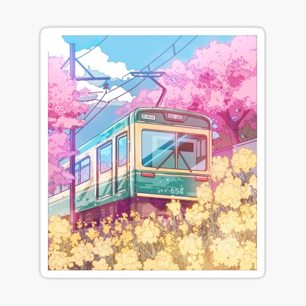 Item preview, The Japanese spring travel and the cherry blossom  designed and sold by AnGoArt.