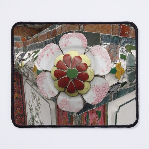 Item preview, Thailand temple Wat Flowers designed and sold by cuisinecat2.